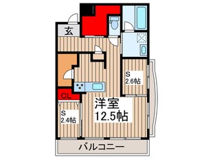 ヴィラ鴻巣の物件間取画像